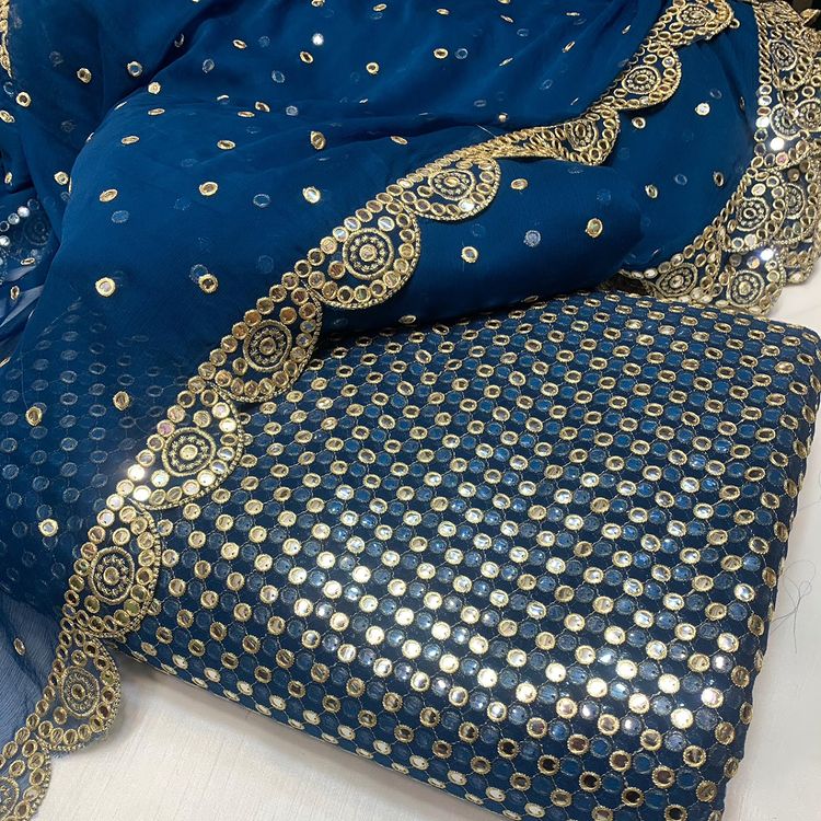Hiba Bukhari Most Trending Design Baroque Formal SALINA Chiffon