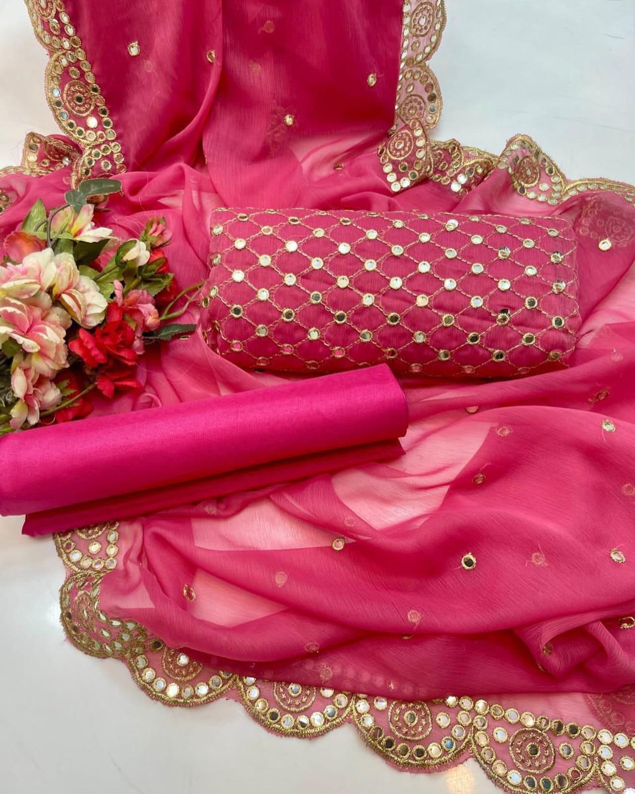 Hiba Bukhari Most Trending Design Baroque Formal SALINA Chiffon