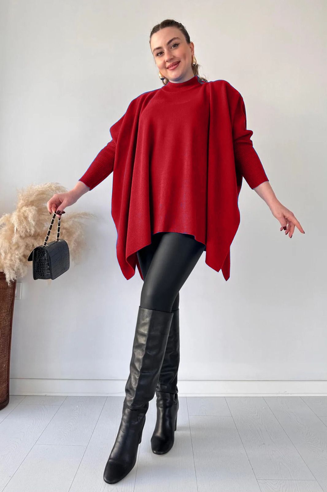 Poncho with Sleeves