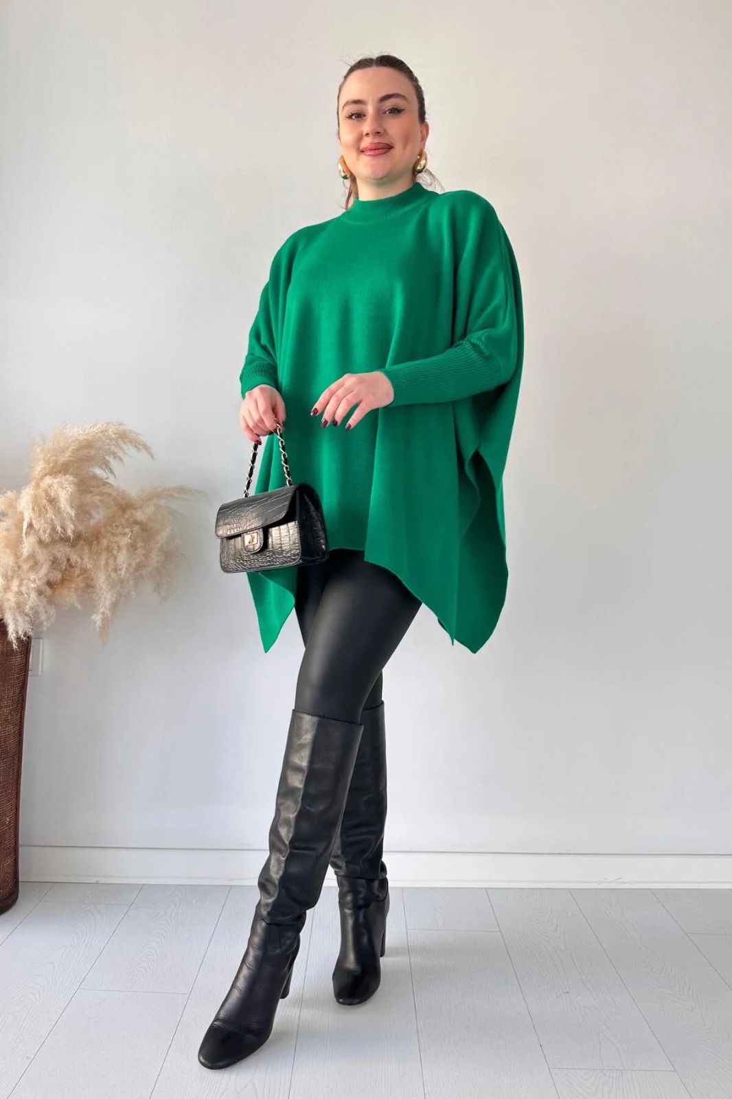 Poncho with Sleeves