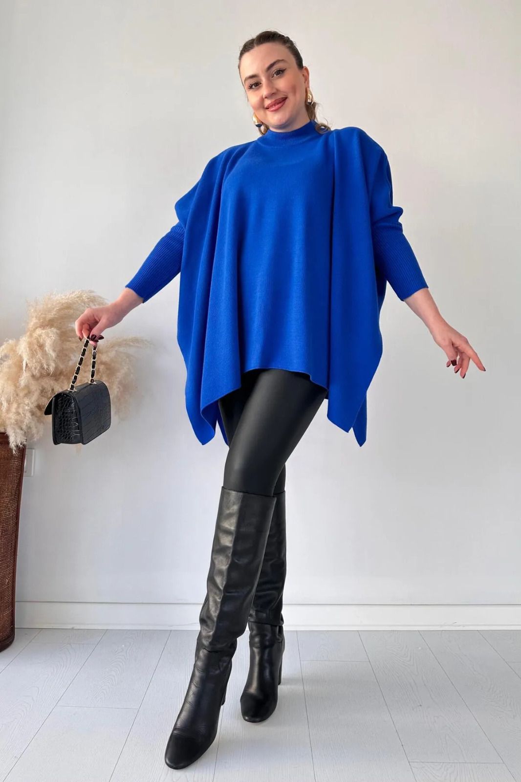 Poncho with Sleeves