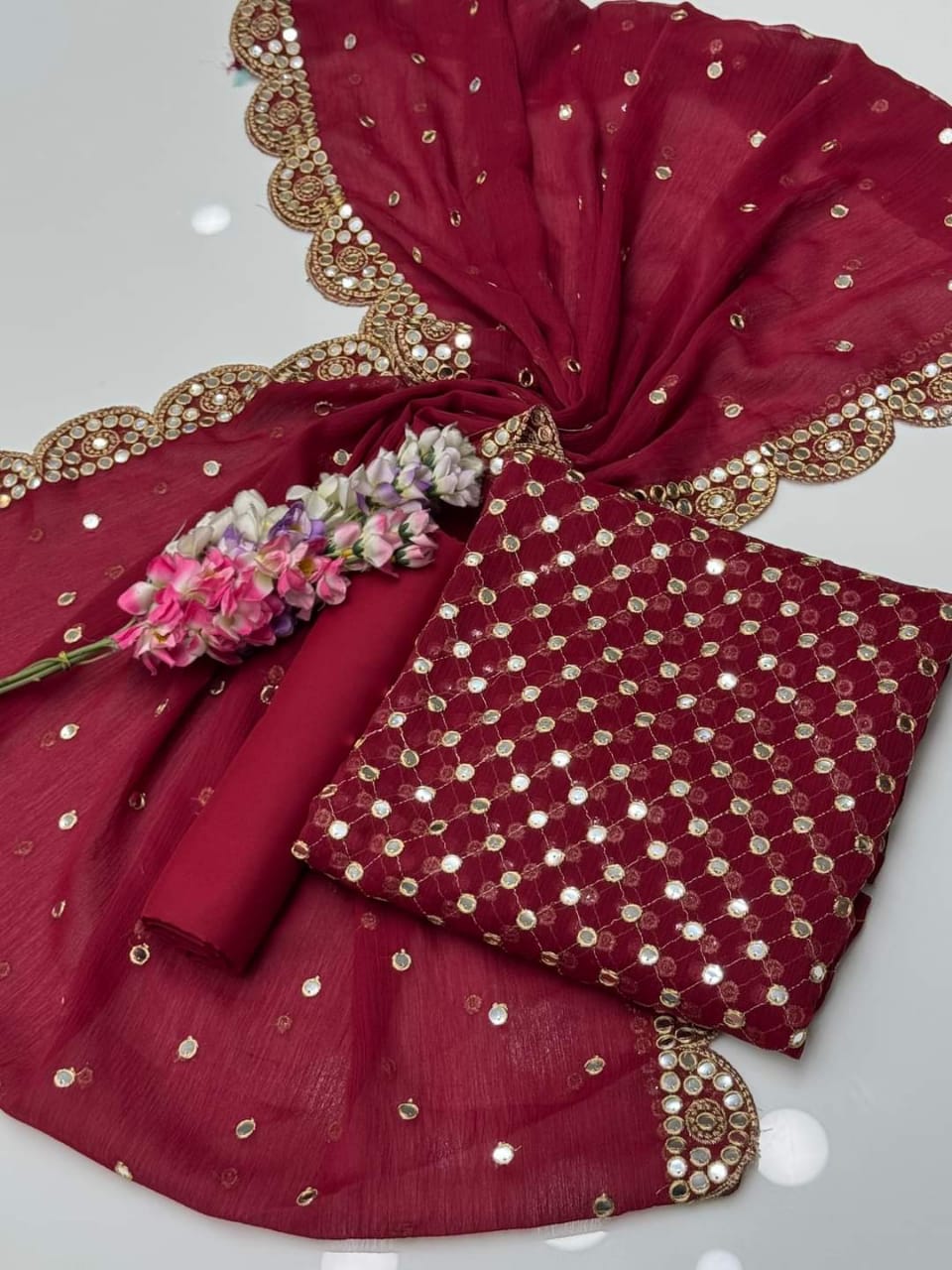 Hiba Bukhari Most Trending Design Baroque Formal SALINA Chiffon