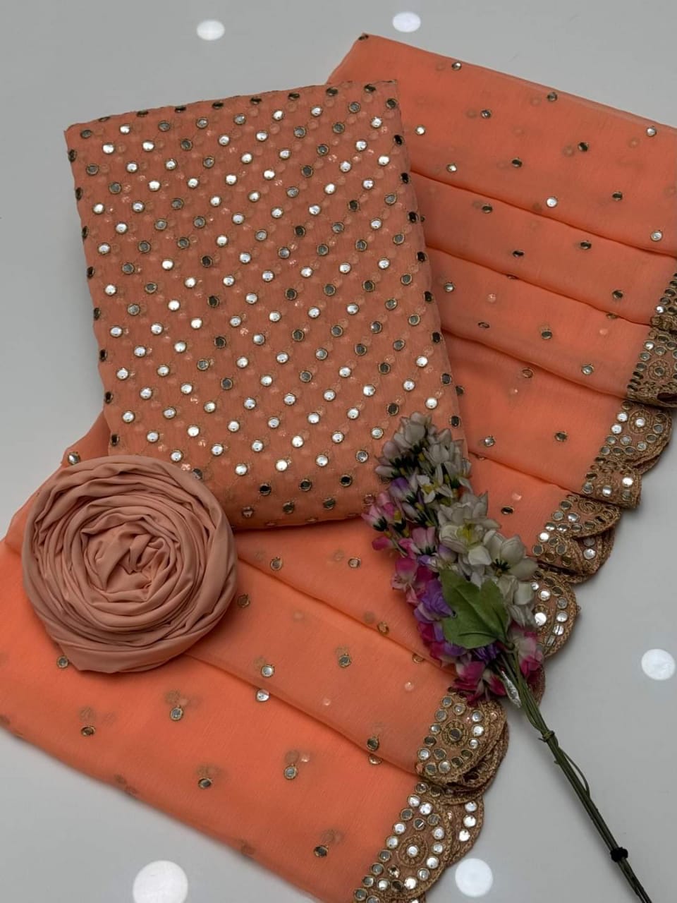 Hiba Bukhari Most Trending Design Baroque Formal SALINA Chiffon