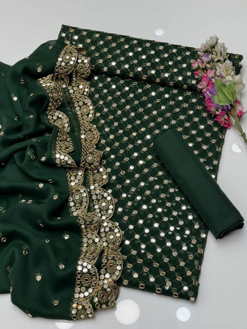 Hiba Bukhari Most Trending Design Baroque Formal SALINA Chiffon